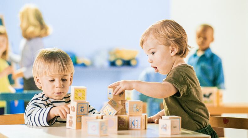 The Wright-Patterson Air Force Base Child Development Centers are accredited by the National Association for the Education of Young Children and certified by the Department of Defense and the Department of the Air Force. Metro News Service photo