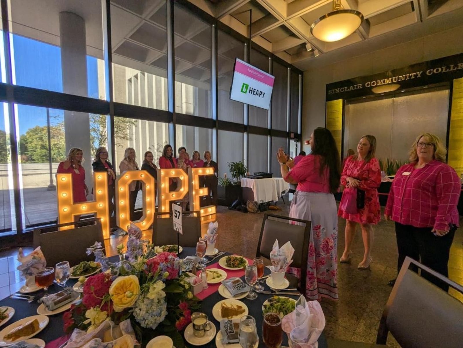 The Kettering Health Foundation's 23rd annual Ribbon of Hope luncheon encouraged sisterhood and solidarity Oct. 24 at Sinclair Community College. CONTRIBUTED