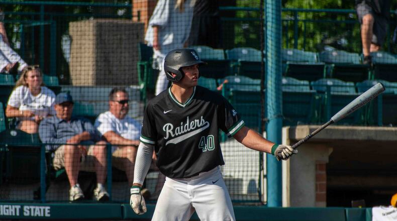 Wright State's Ben Vore during last weekend's series vs. Northern Kentucky. Jordan Wommack/Wright State Athletics