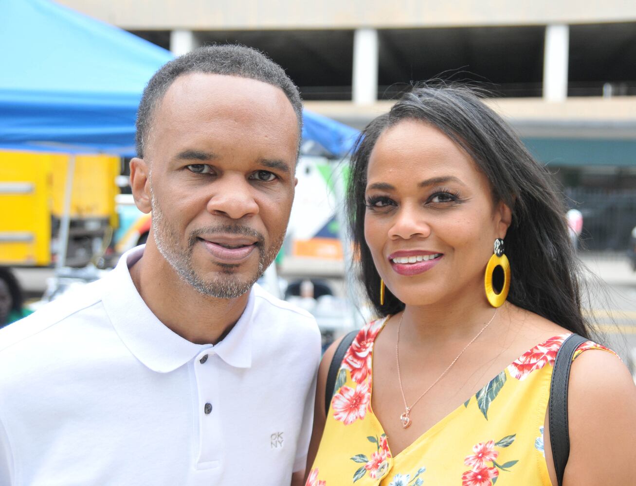 Did we spot you at the Dayton "Blues" Festival?
