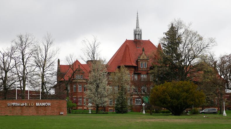 A registered sex offender convicted of touching young girls lives at Springfield Manor nursing home, which is next door to Lagonda Elementary School on McCreight Avenue in Springfield. Bill Lackey/Staff