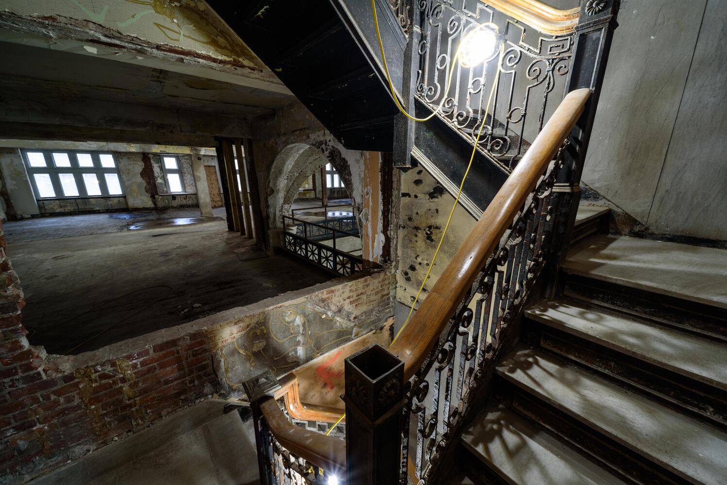 PHOTOS: The Dayton Arcade’s North Arcade awaits Phase 2 of construction
