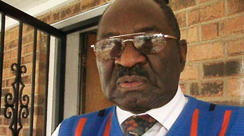 North E. Woodall shown at his home in 2001. The 85-year-old man killed Monday, July 27, 2009, during an apparent home invasion fought in three wars and was awarded two Silver Stars, investigators said.