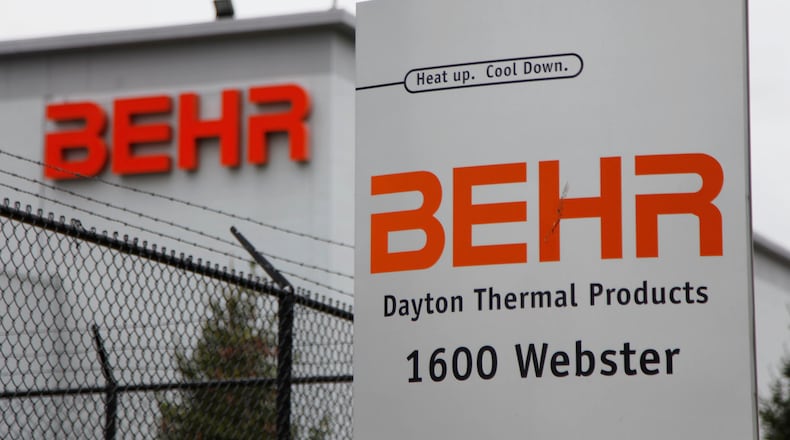 Behr Thermal Products company, with Chrysler and Aramark, are named as defendants in a lawsuit alleging environmental contamination in Dayton’s McCook Field neighborhood. TY GREENLEES / STAFF