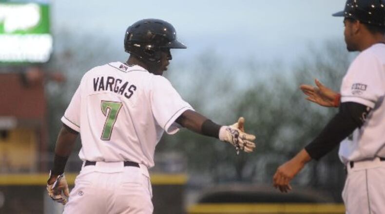 Hector Vargas is in his second season with the Dragons. MARC PENDLETON / STAFF