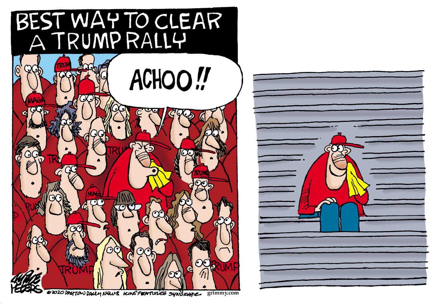 2020: The best of Pulitzer Prize winner Mike Peters political cartoons