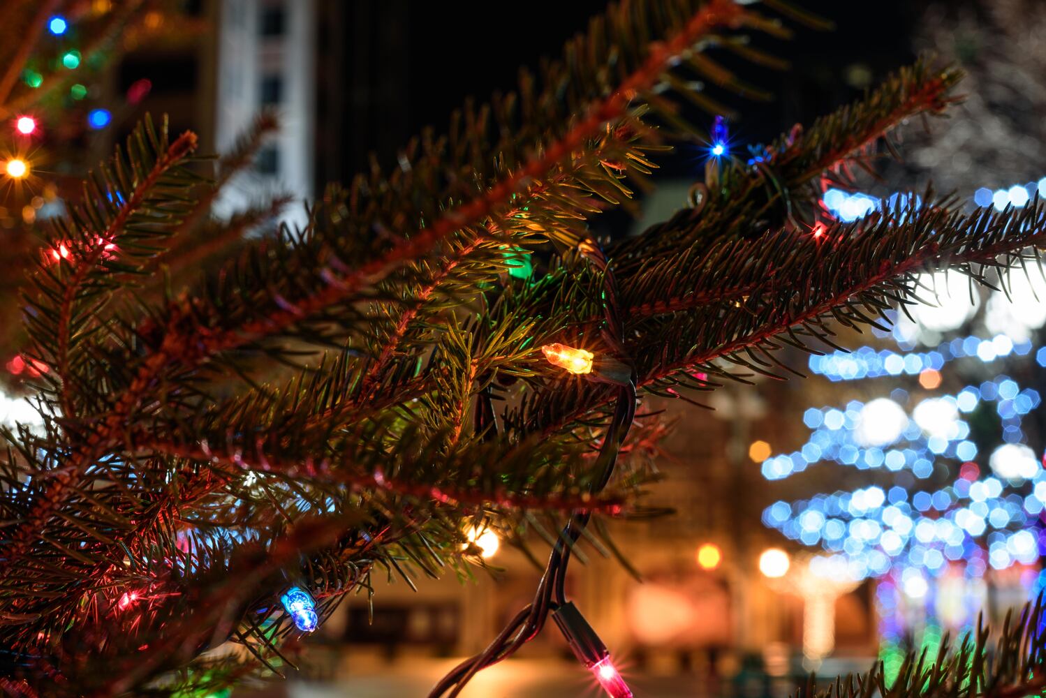 PHOTOS:  A behind the scenes look at filming of Downtown Dayton's Virtual Grande Illumination