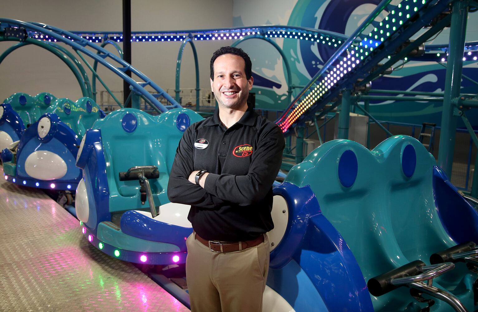 Sneak Peek: Scene75 prepares to reopen with new two-story carousel and indoor spin coaster