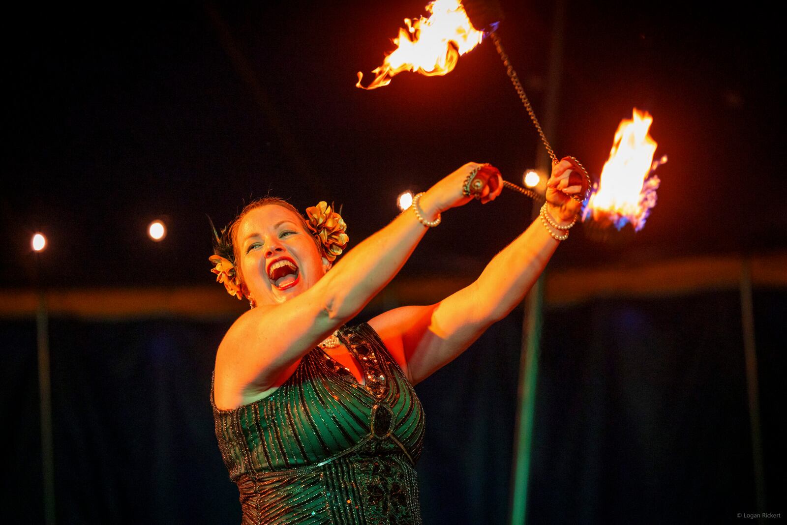 The 20th Century Circus will take place at the Ohio Renaissance Park weekends July 18-27. Contributed