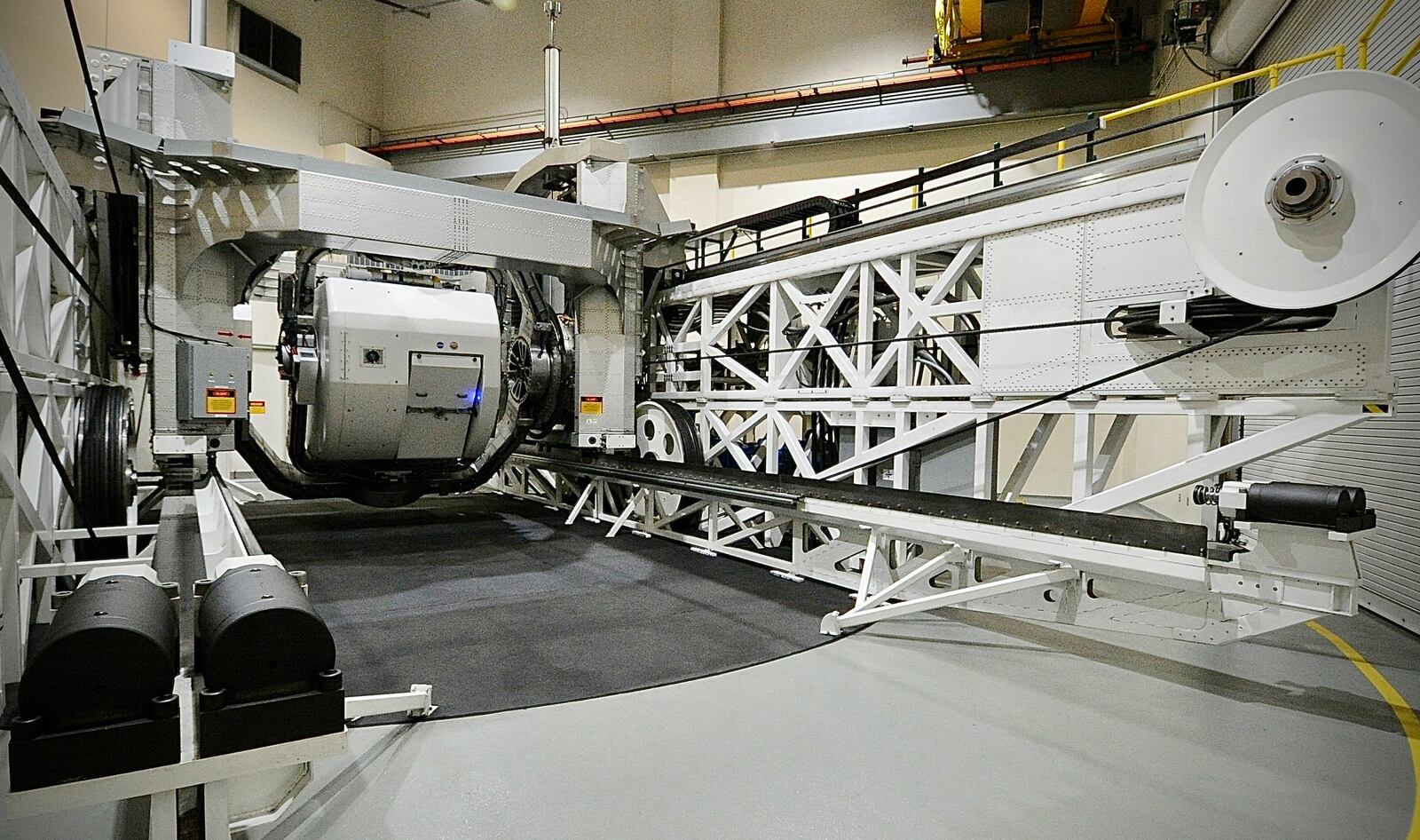 The Kraken, a large gravitation motion device at Wright Patterson Air Force Base. MARSHALL GORBY\STAFF