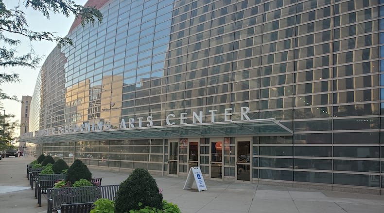 Exterior of the Schuster Center. CONTRIBUTED