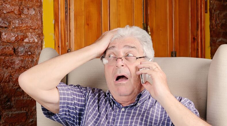 If someone calls or sends a message claiming to be a family member or a friend desperate for money, the Federal Trade Commission suggests you to resist the urge to act immediately, no matter how dramatic the story is.(Dreamstime/TNS)