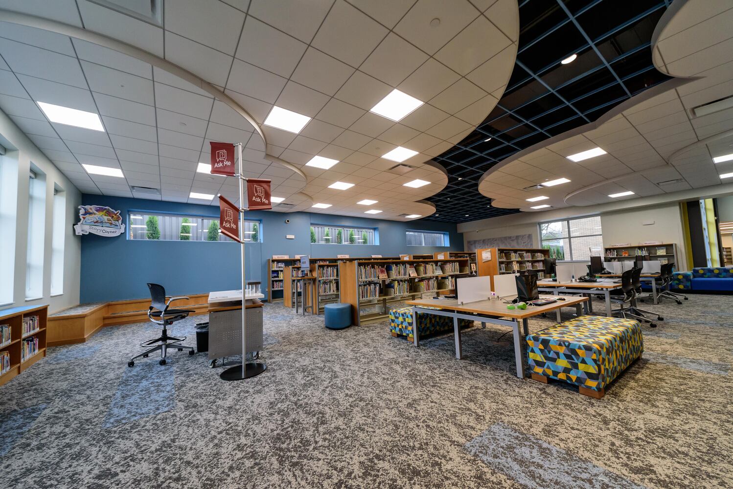 PHOTOS: Step inside the newly completed and now open Dayton Metro Library Burkhardt Branch