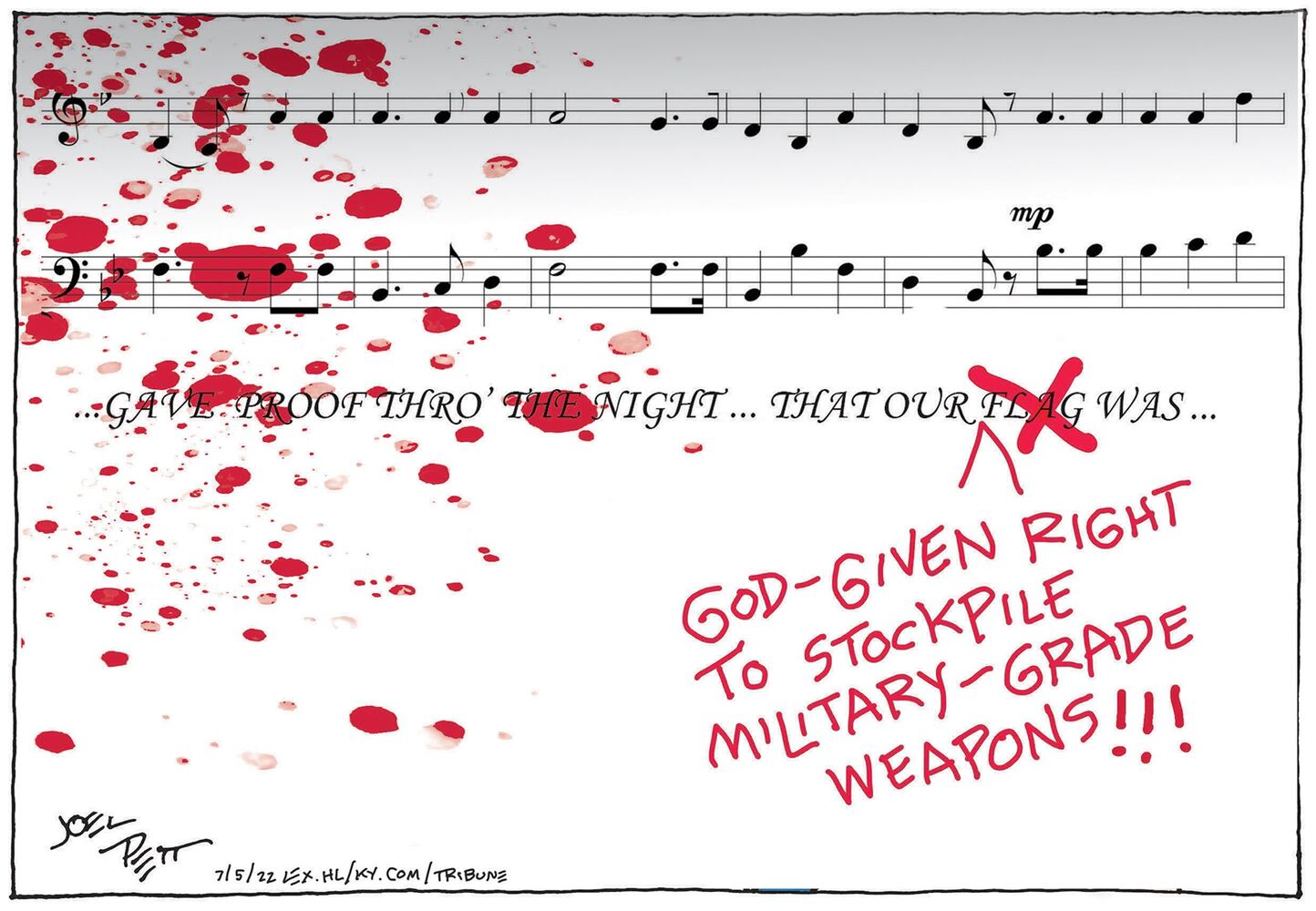 WEEK IN CARTOONS: Parade shooting, Boris Johnson and more
