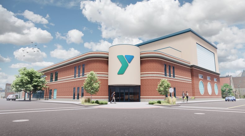 A rendering of the new YMCA that will be constructed in Piqua.