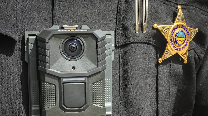 One of the Montgomery County Sheriff's Office's body-worn cameras. FILE
