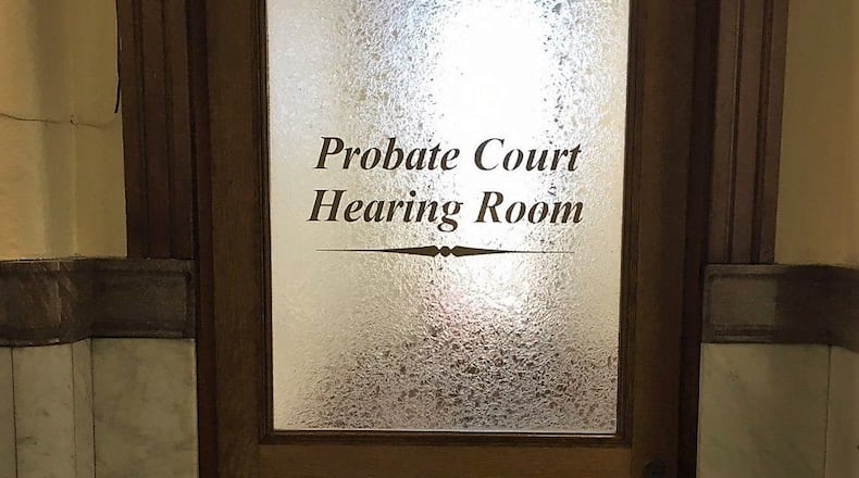 Greene County Probate Court Hearing Room. FILE