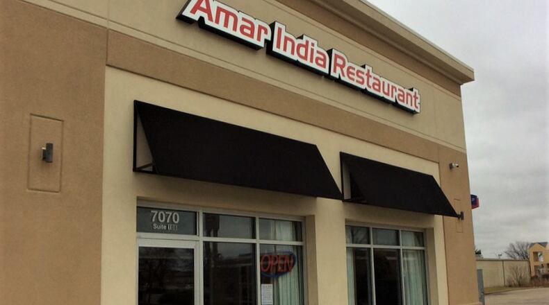 Amar India Restaurant has three restaurant locations in the Miami Valley. MARK FISHER/STAFF