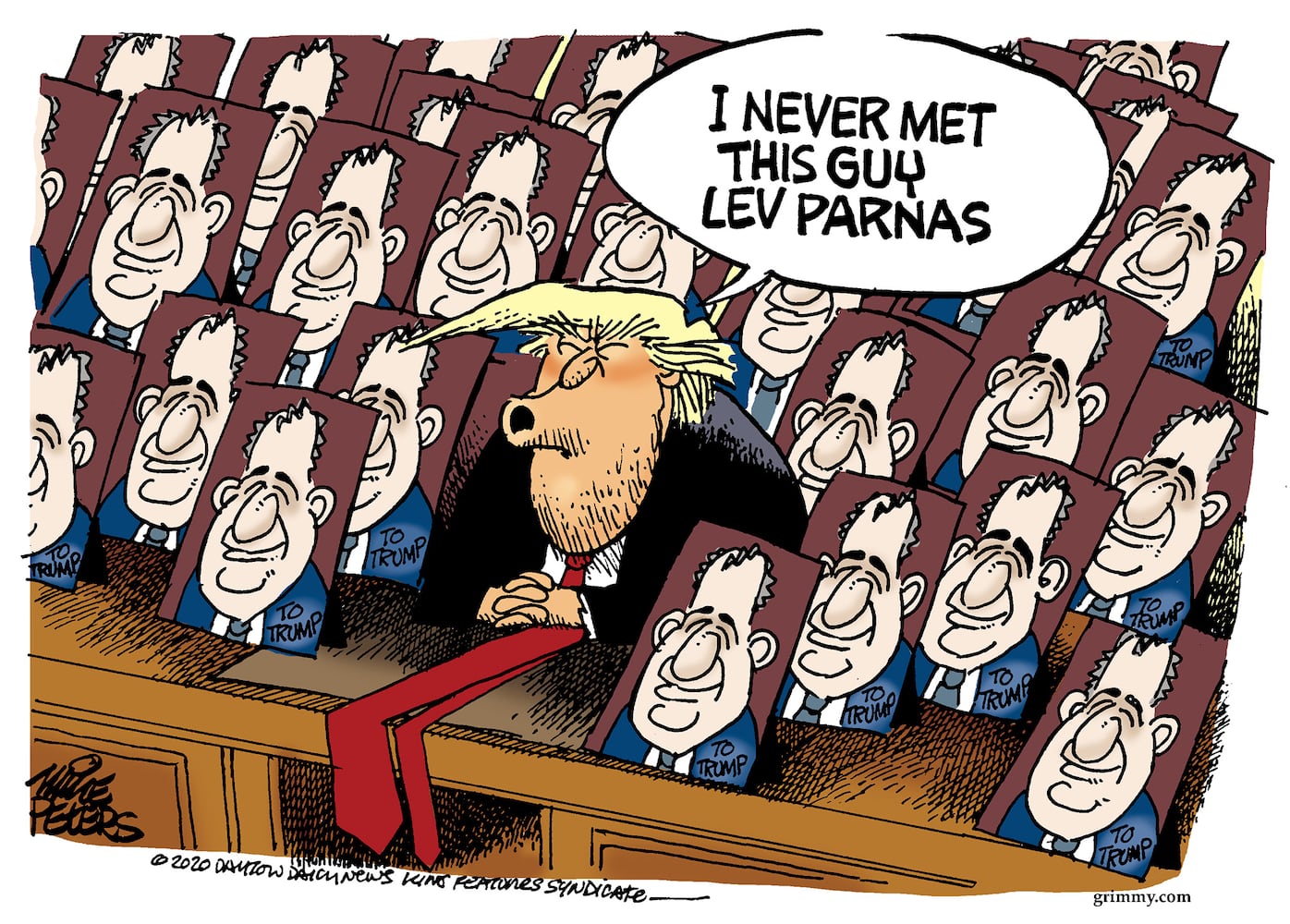 2020: The best of Pulitzer Prize winner Mike Peters political cartoons