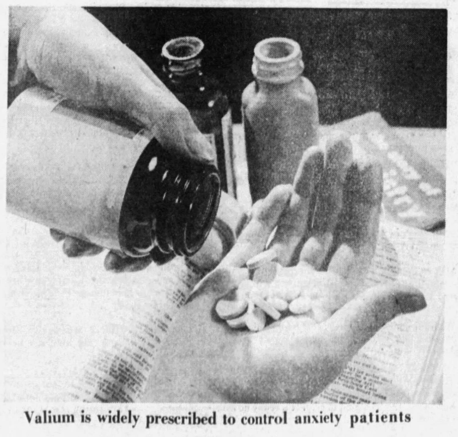 In 1976, Americans were spending almost half a billion dollars a year on a drug to relieve their anxiety. That drug was Valium. DAYTON DAILY NEWS ARCHIVES