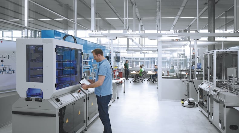 The Mechatronics Apprenticeship Program at Festo Didactic Learning Systems in Mason gives students classroom and hands-on experience with the newest technology. CONTRIBUTED