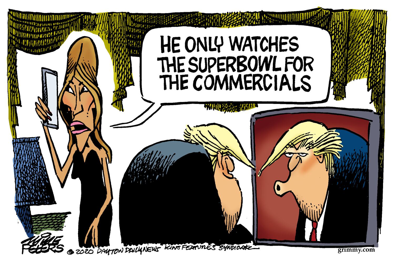 2020: The best of Pulitzer Prize winner Mike Peters political cartoons