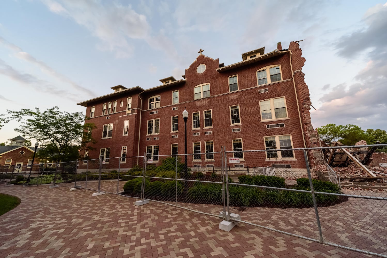 PHOTOS: Demolition of UD's Chaminade Hall
