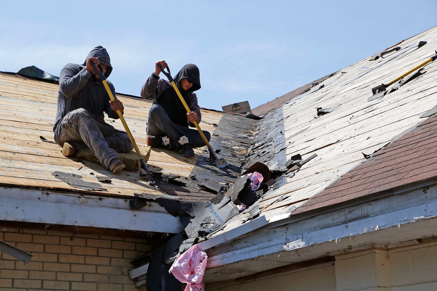 PHOTOS: Harrison Twp. cleanup continues one month after tornadoes