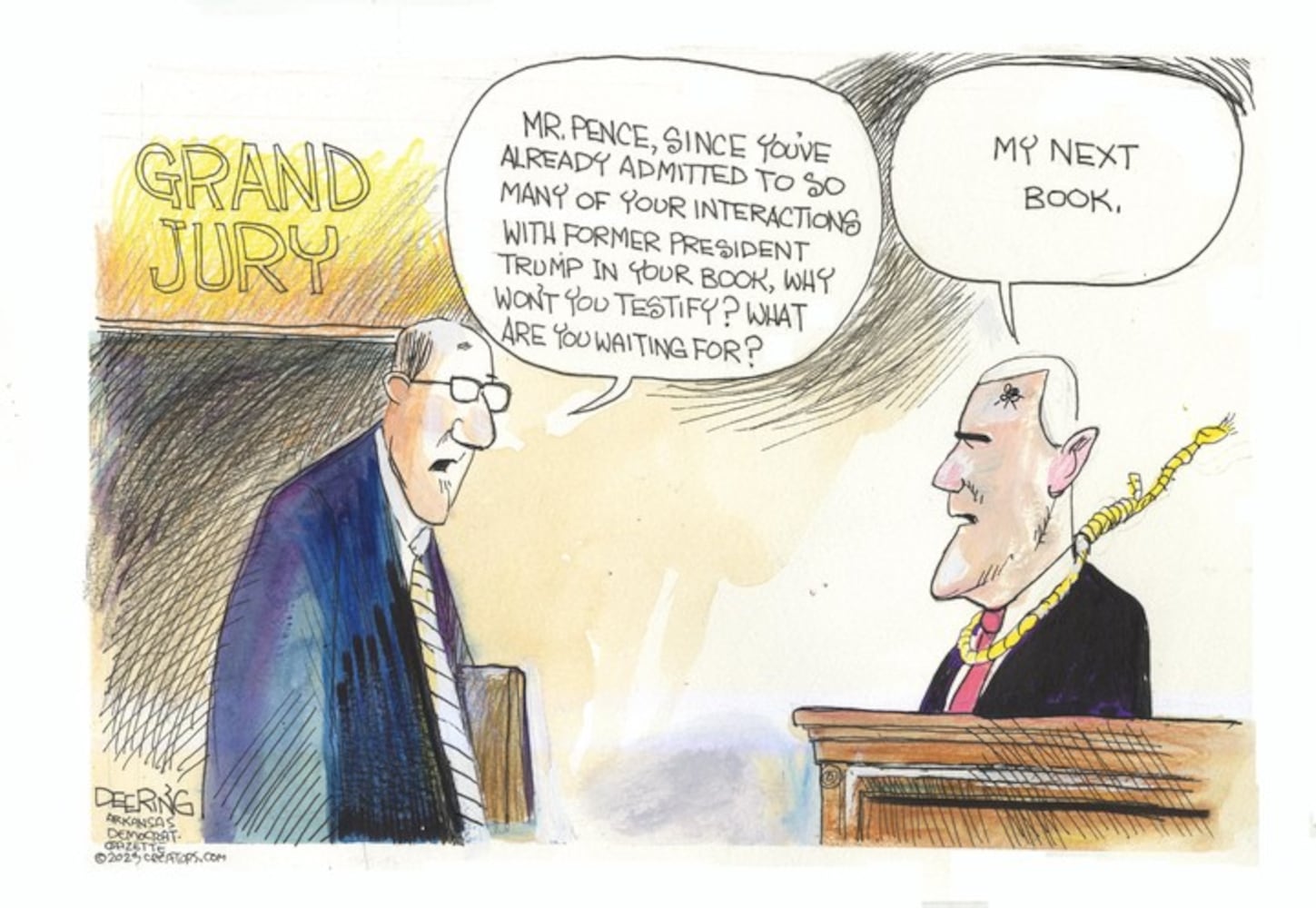 WEEK IN CARTOONS: Trump indictment, school shooting and more