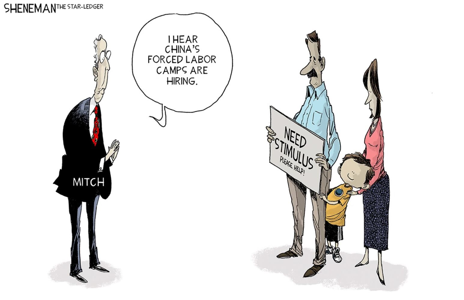 Week in cartoons: Biden's boot, presidential pardons and more