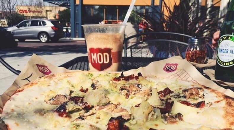 MD Pizza will open its first Dayton-area location in the Cornerstone of Centerville development. Photo from MOD Pizza Facebook page