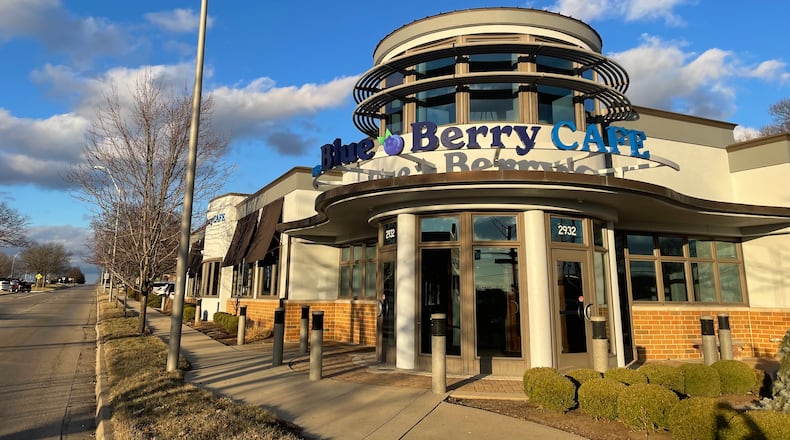 The Blue Berry Cafe opened a second restaurant location in 2024 at 2932 S. Dixie Drive in Kettering. This is the former space of the Golden Nugget Pancake House. NATALIE JONES/STAFF