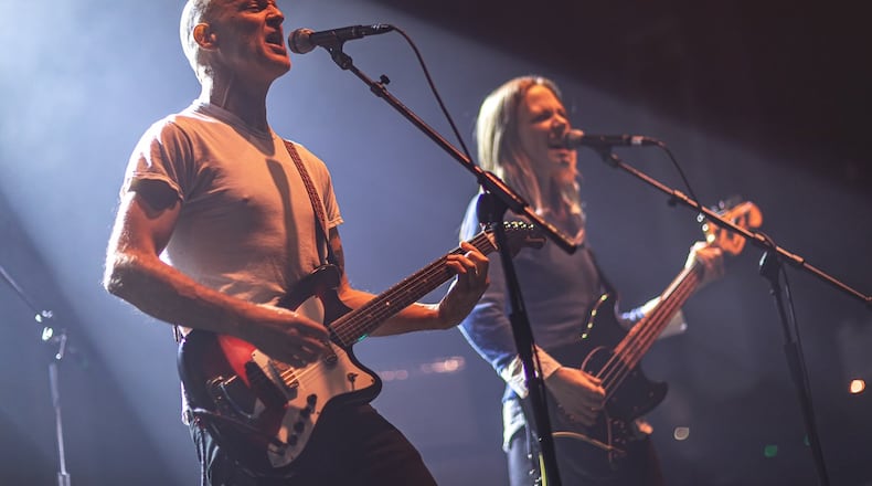 Jay Demko (left) and Ella Jennings, of Wheeling, W. Va. band Exit Angles. The band will be bringing its spacious, post-rock sound to Yellow Cab on Jan. 16, alongside Just A Fire, Place Position, Isolation Drills and Oh Condor. RYAN JACQUOT/CONTRIBUTED