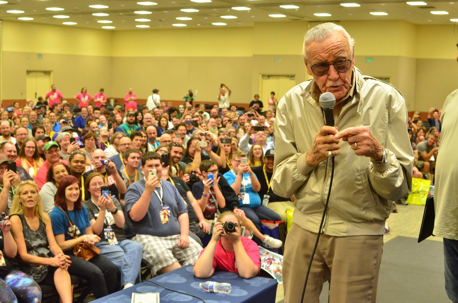 Famous comic book writer and illustrator Stan Lee made an appearance at 2016’s Cincinnati Comic Expo. This years show will take place September 22-24 at Duke Energy Convention Center. CONTRIBUTED PHOTO