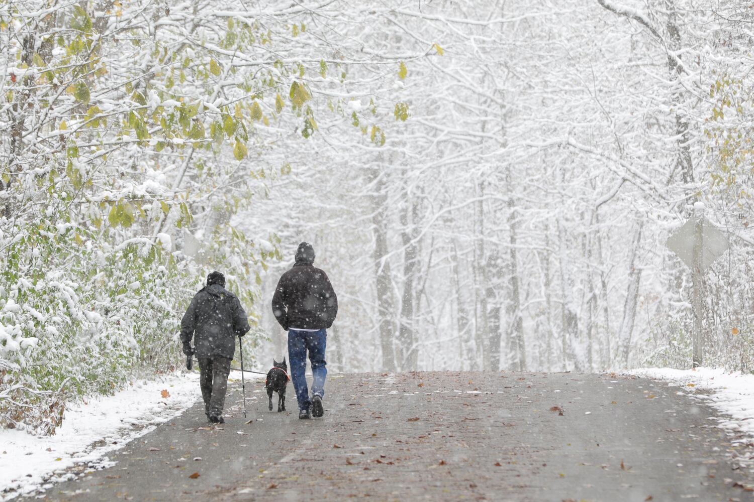 Englewood metropark snow