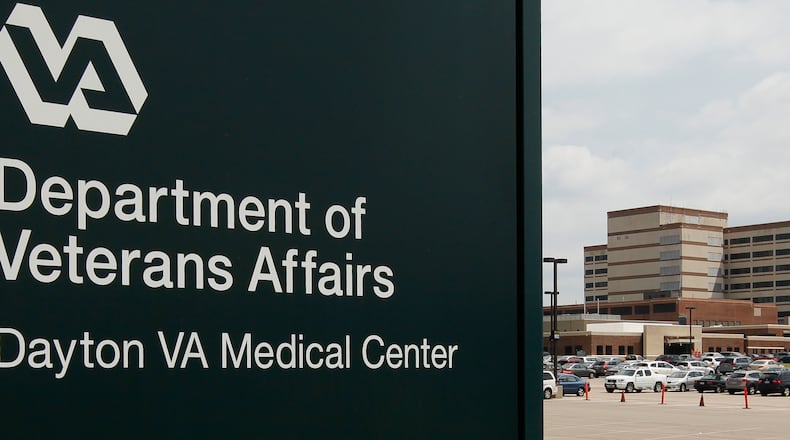 UPDATE CUTLINE on Nov. 25, 2016
There are about 2,055 full-time employees at the Dayton VA Medical Center, which has an annual medical care budget of more than $368 million and also operate clinics in Lima, Middletown, Springfield and in Richmond, Ind. STAFF
ORIGINAL CUTLINE
The Department of Veterans Affairs has promised to accelerate hiring of an additional 1,900 mental health staff nationwide to handle the increasing demand for services from veterans. In Ohio, home to an estimated 890,300 veterans, that hiring initiative will mean an additional 14 mental health staff -- with one to be assigned in Dayton at the Veterans Affairs Medical Center.