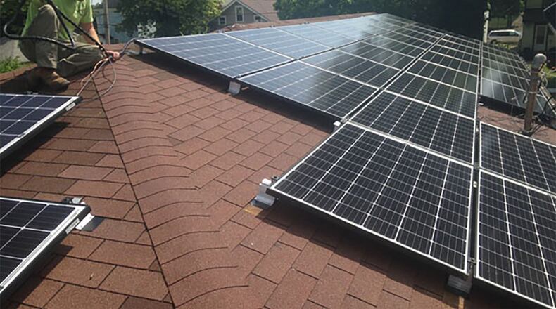 University of Dayton engineering students have helped the Mission of Mary Cooperative, a Dayton-based urban farming operation, become the city’s first net-zero energy organization through the New Buildings Institute, a third-party non-profit organization pushing for better energy performance in buildings. University of Dayton photo