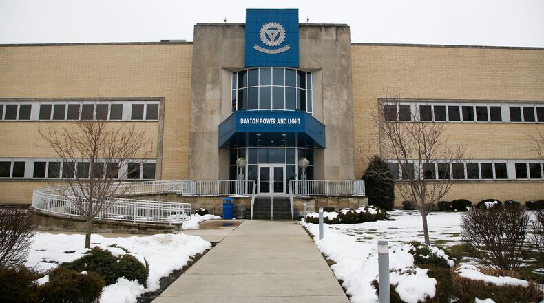 The DP&L service building in Moraine. TY GREENLEES / STAFF