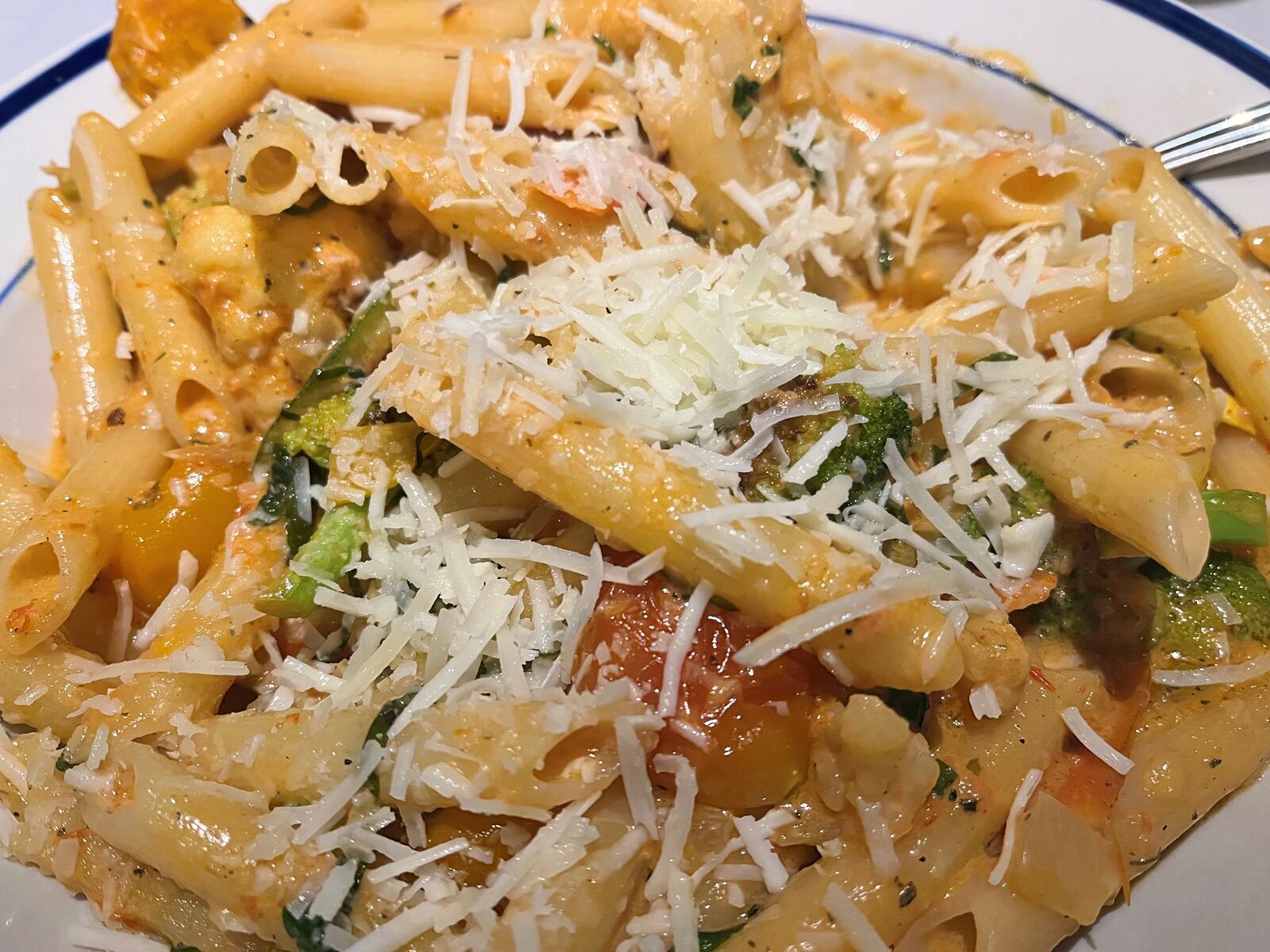 Pasta from Trattoria Roma in Columbus. NATALIE JONES/STAFF