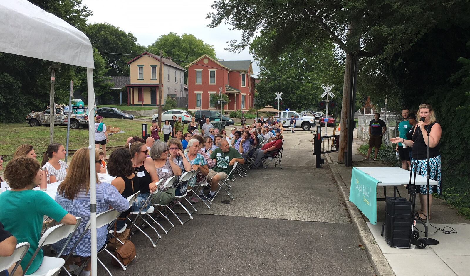The Longest Table is geared toward hosting meals and conversations to connect people who may not normally get a chance to meet. The event was the brainchild of Project Lead, Bryan Stewart, who serves as the Legislative Aide to Commissioner Christopher Shaw. CONTRIBUTED PHOTO