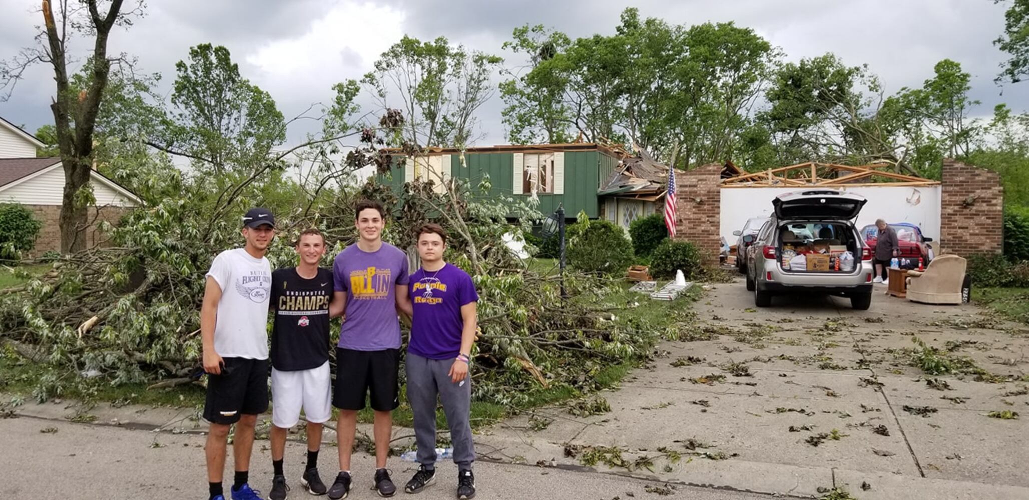PHOTOS: People helping people after devastating tornadoes strike Miami Valley
