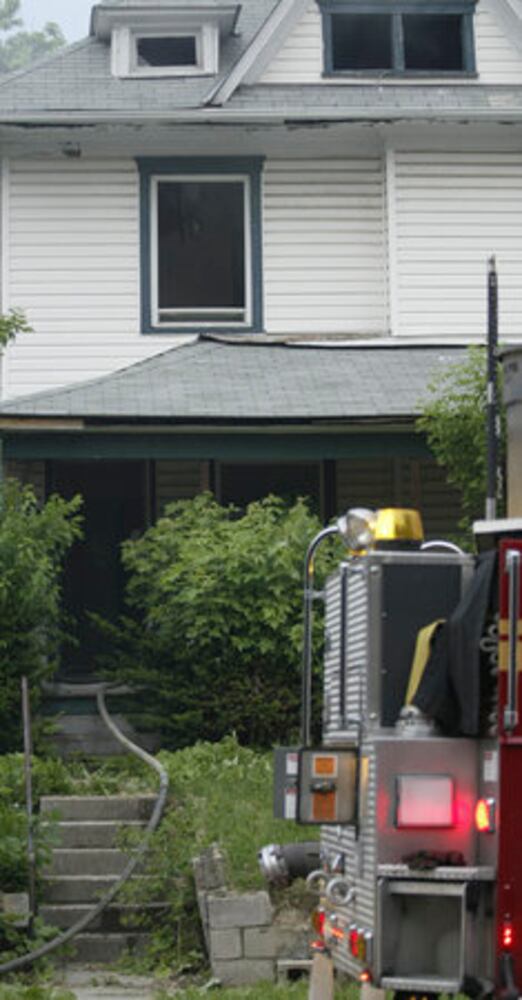 Fire at multi-family home