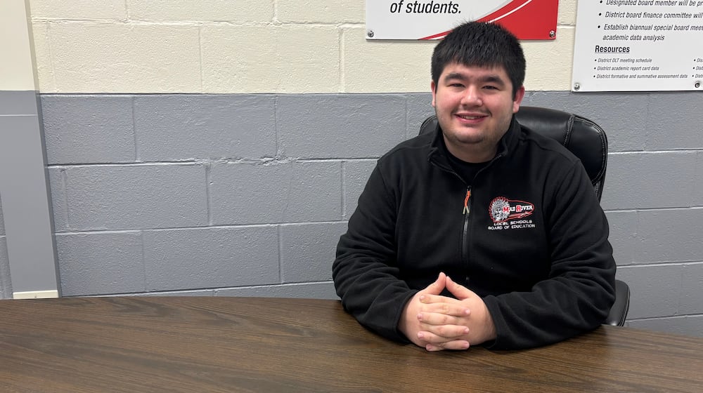 Damien McCormick, 19, was elected to Mad River School Board in November and is set to be sworn in Jan. 5. He graduated from Stebbins High School in 2024. Eileen McClory / staff