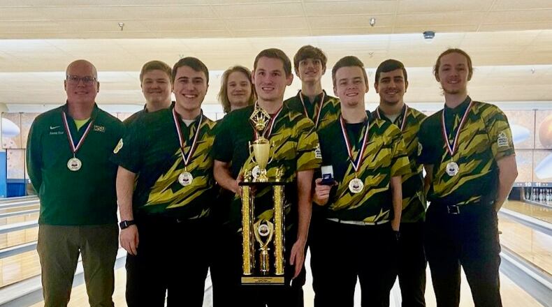 The Wright State men's bowling team claimed their first Club National Championship on Sunday - Contributed