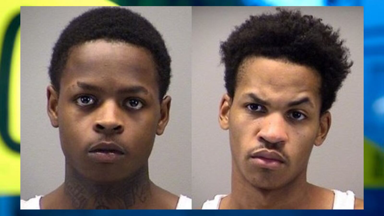 L'Dontae J. Head, left, and Mar'Quice A. Murray, right