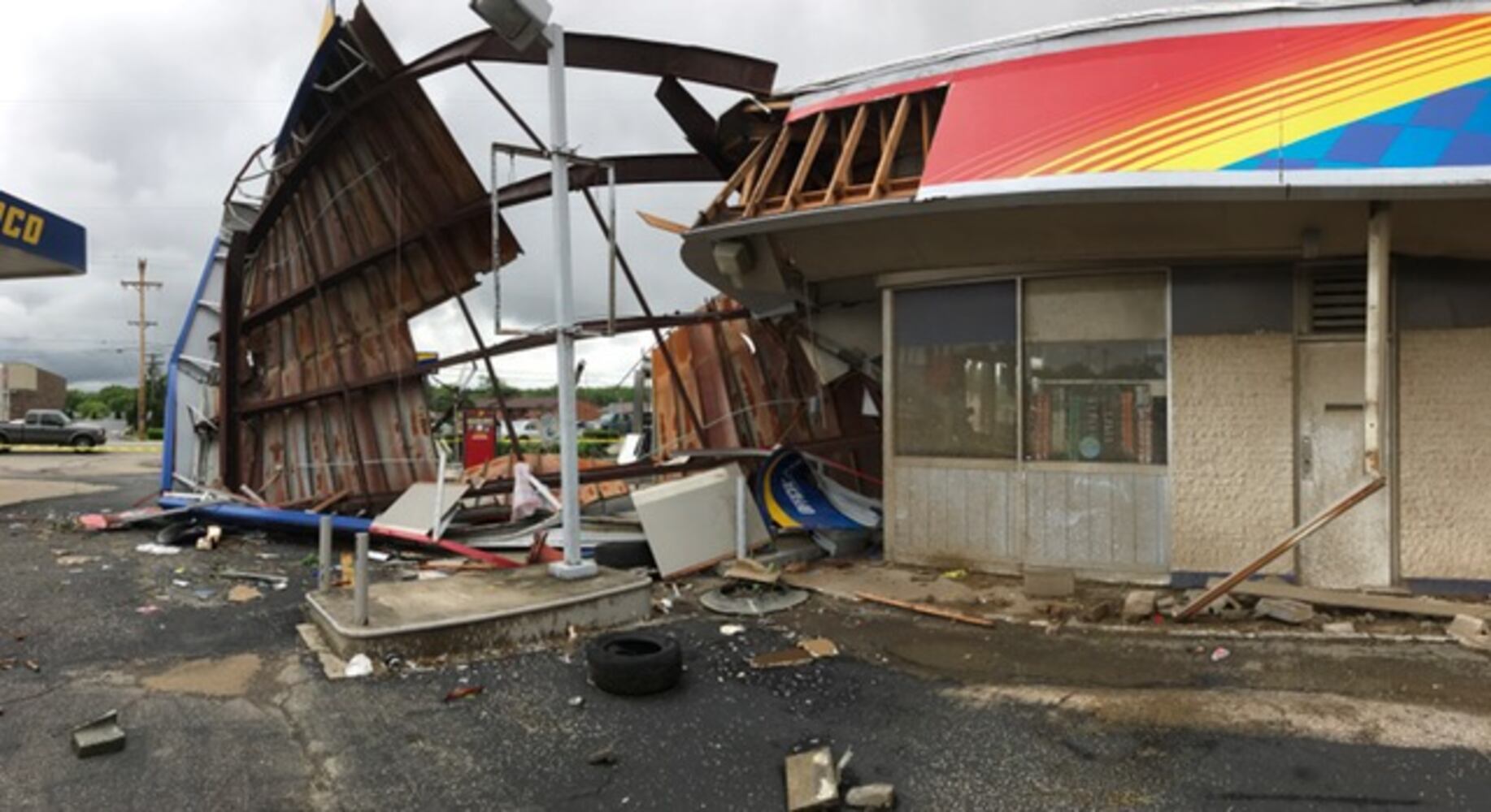 PHOTOS: Aftermath of destructive storms, tornadoes this morning
