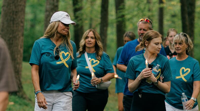 The 7th Annual Walk to Remember will take place at Pyramid Hill 6:30-8 p.m. Sept. 4, 2025. CONTRIBUTED