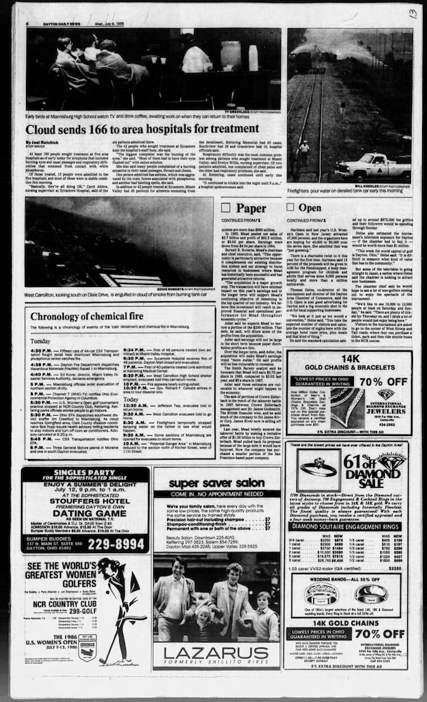 Dayton history pages