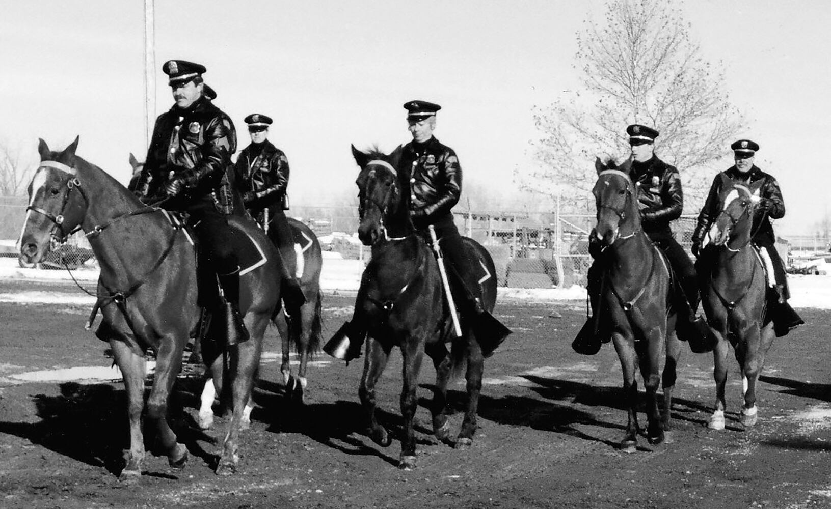 Dayton Mounted Patrol through the years