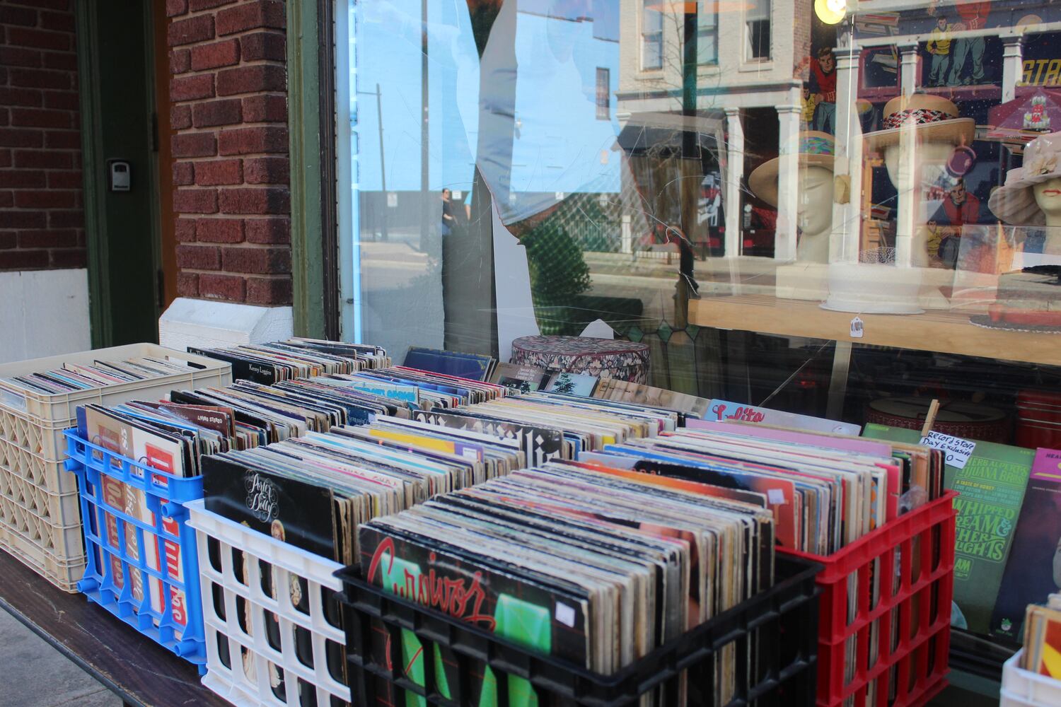 Photo: Record Store Day hits Omeg Music, Recreate and Feathers in the Oregon District